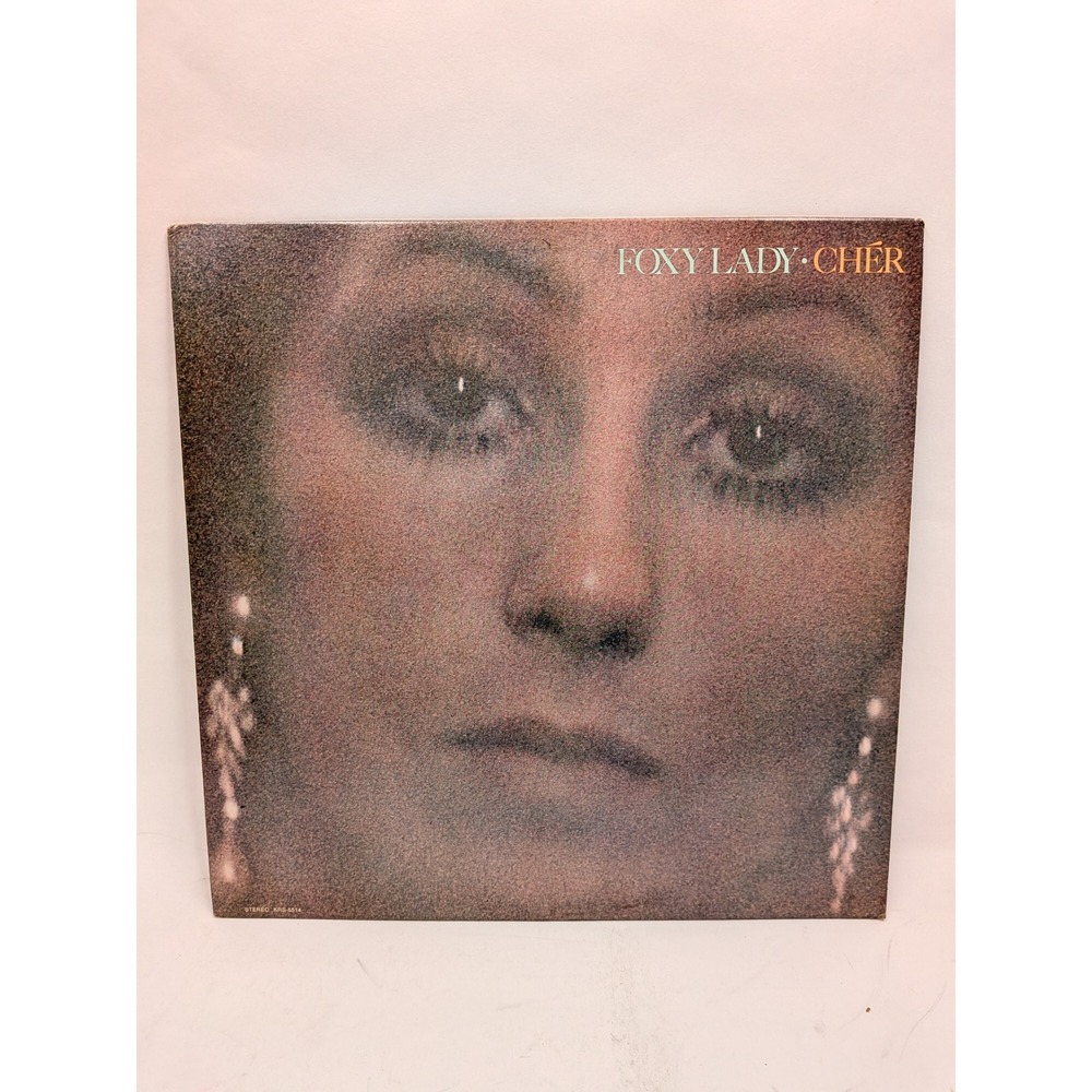 Cher Foxy Lady Vinyl LP 1972 Kapp Records KRS-5514 Pop Rock Album